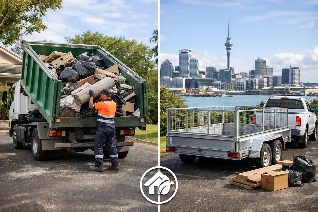Junk Removal Versus Trailer Hire for Auckland Jobs